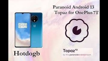FIRST LOOK - Official Paranoid TOPAZ On OnePlus 7T | Android 13 - REVIEW