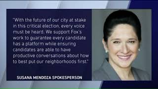 Mayoral candidates excluded from televised debate lash out