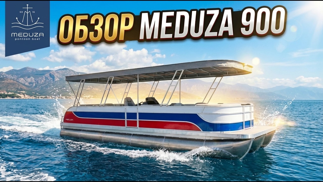 Понтонный катамаран Медуза 900