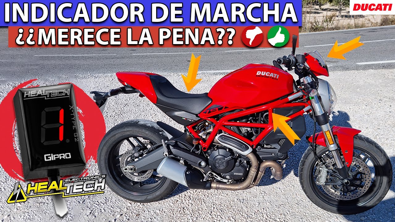 GiPro DS DUCATI / Guía INSTALACIÓN y SINCRONIZACIÓN / Indicador de Marchas