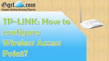 TP-LINK: How to configure Wireless Access Point?