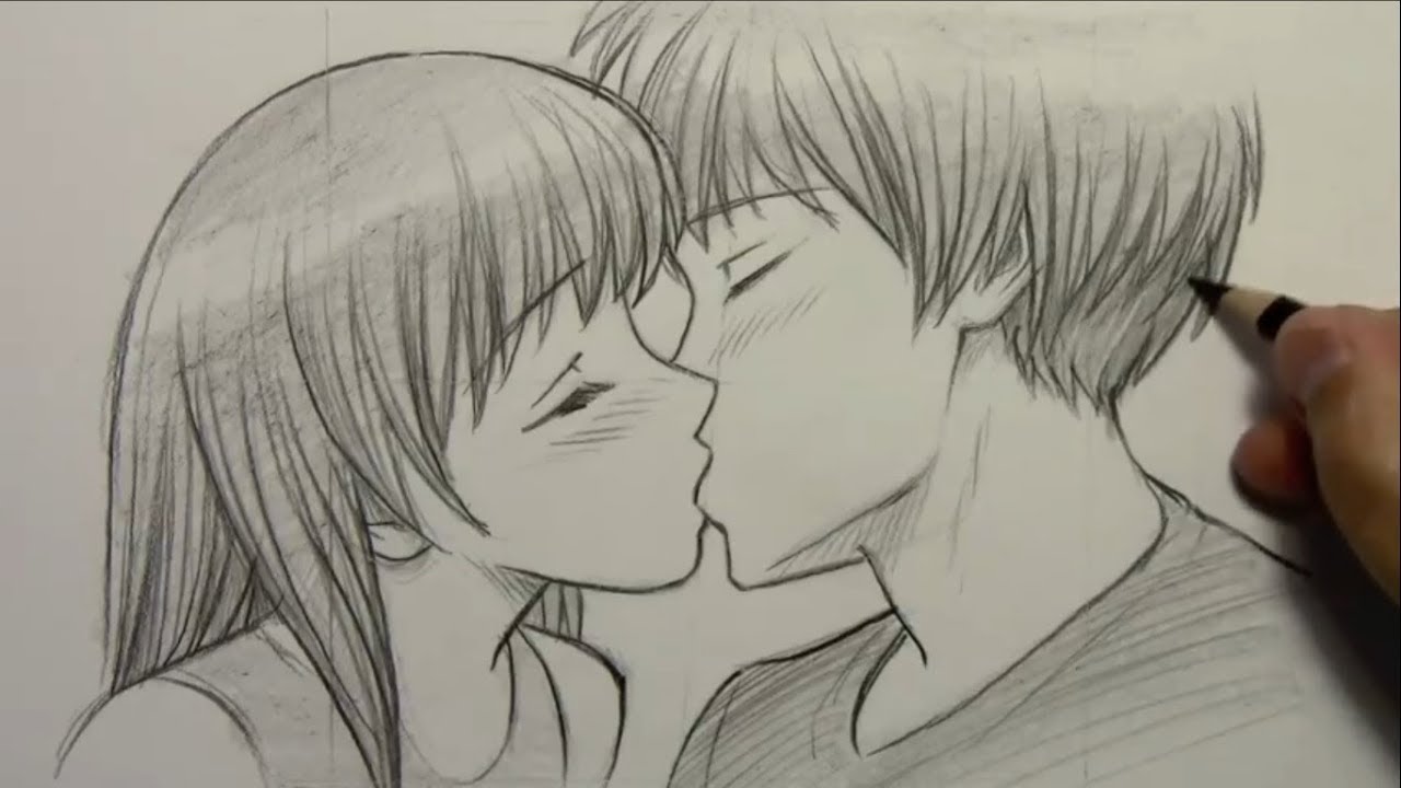 Hướng Dẫn Vẽ Hôn Nhau -How To Draw People Kissing - Youtube