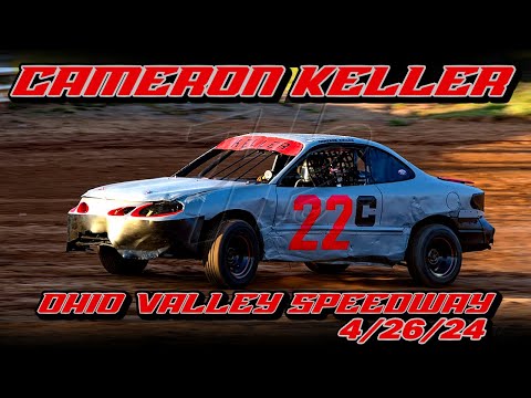 Cameron Keller Onboard - Ohio Valley Speedway - 4/26/24