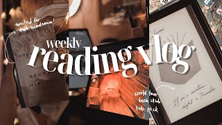 dark academia and world tour book picks | reading vlog #6