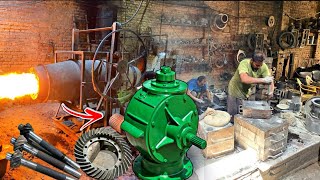 Amazing Manufacturing And Forging Process Of Turbine Gear | Metal Casting And Turning Process