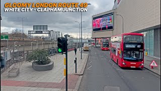 London like you've never seen before: London Bus 49 ride along from West to Southwest London