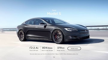 Tesla Company Presentation using SlideCast
