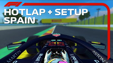 Hotlap Spain (1:07.57) + SETUP | F1 MOBILE RACING