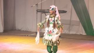 Лейсан Хамадиева - татарский танец. Татар биюе.