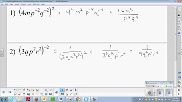 3 2 Simplifying Expressions with Rational Exponents And Radicals Part 2