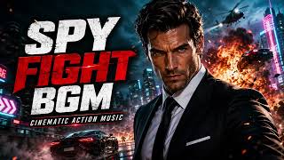 SPY FIGHT BGM 🔥 Cinematic Secret Agent Action Music | Explosive Car Chase Background Score