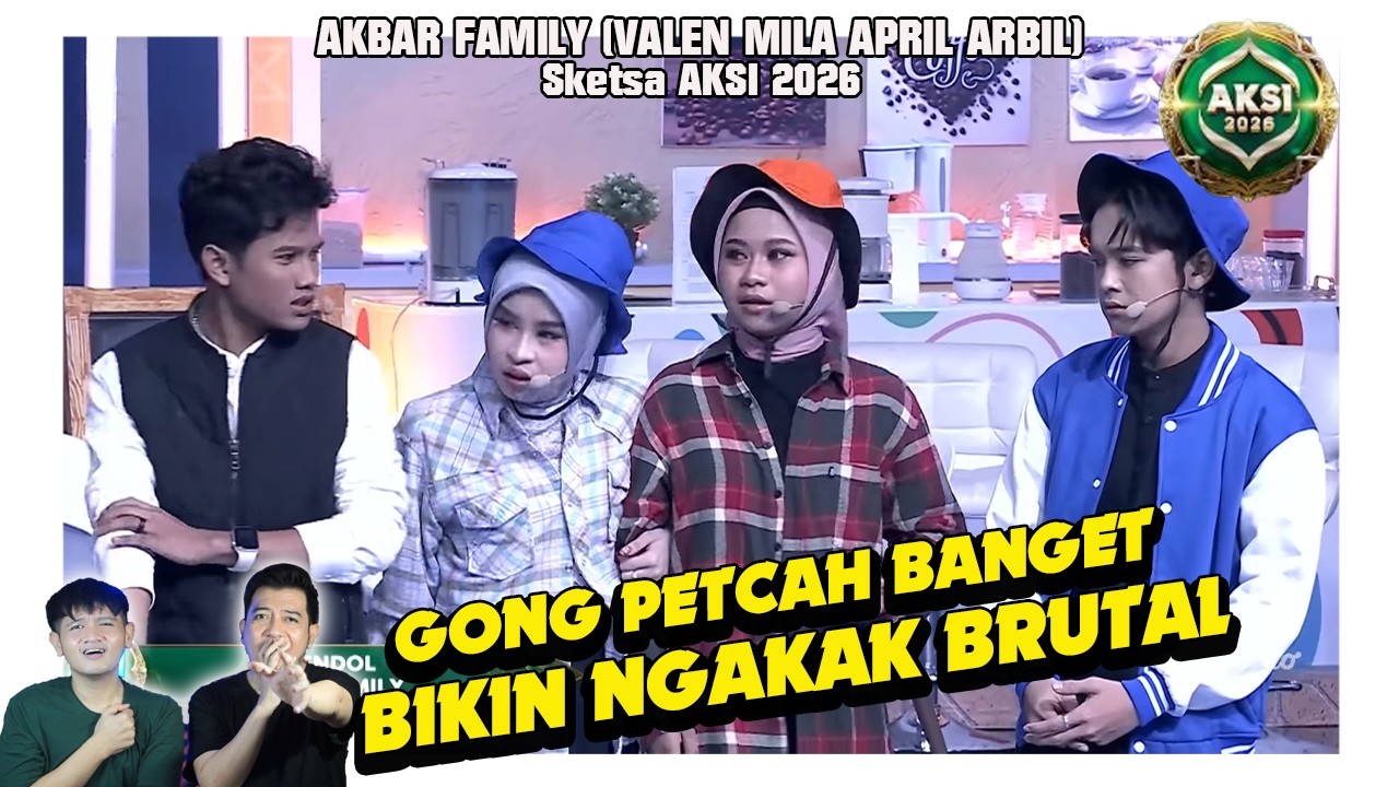 Ini sih kocak parah Valen Mila Arbil April walau keluar dari skrip tapi gokil