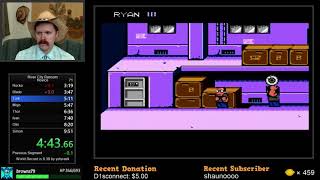 River City Ransom NES speedrun in 9:31 by Arcus