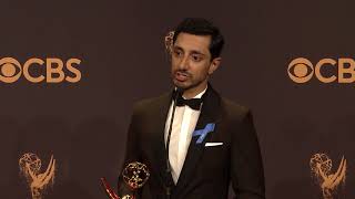 Emmy Awards: Riz Ahmed Backstage Interview 2017 | ScreenSlam