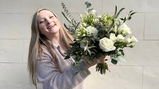 How To Make A Wedding Bouquet  Neutral Theme Bridal Bouquet Tutorial