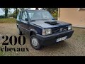 Fiat Panda swap moteur moto (mécanique et essais)