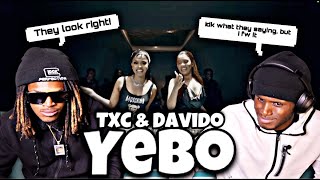 TXC & Davido - Yebo (Official Video) ft. Tony Duardo & LeeMckrazy & DJ Biza | REACTION!!!