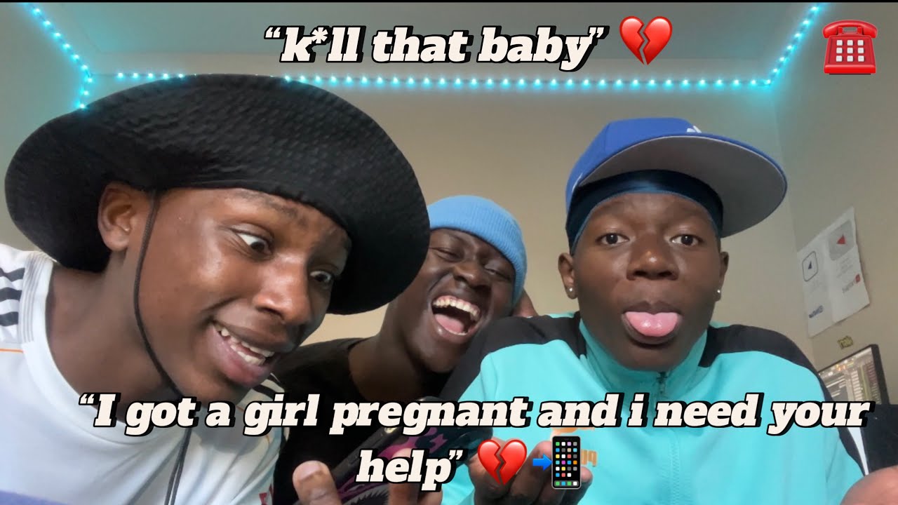 “I GOT A GIRL PREGNANT AND I NEED YOUR HELP” PRANK ON OUR FRIENDS-(INTENSE💔)| KASI JUMPER
