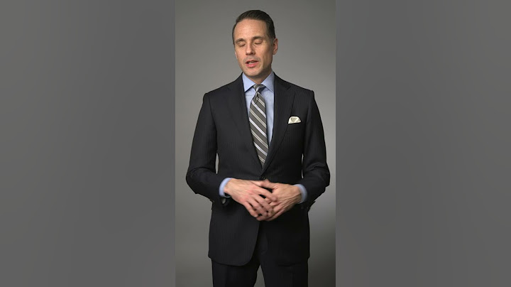 How a Suit Jacket Should Fit