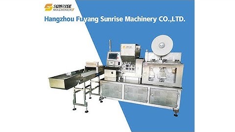 Full Automatic Servo PLC Straw Single Packing Machine With Printing  LG 58YS