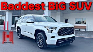 2024 Toyota Sequoia Platinum is the Baddest BiG SUV :All Specs Test Drive Information