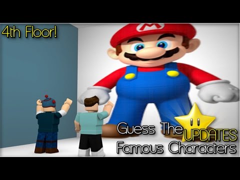 Roblox 4th Floor Guess The Famous Characters Game Char Youtube - how to make a guess the character game in roblox