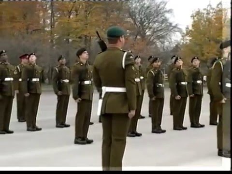 British Army, Basic Training, Passing Out Parade, PT 1 ...