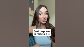 Best response to rejection… it’s sassy af, but I love it 🥰#datingcoach #datingcoachformen