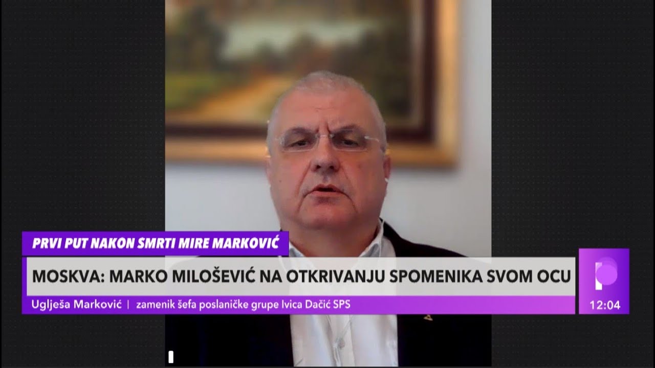 BEZ DLAKE NA JEZIKU: Evo kako je Nenad Čanak reagovao na Marka Miloševića i spomenik u Moskvi!