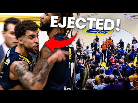 Fenerbahce Fans RAGING At Refs After Wilbekin’s Ejection 😤