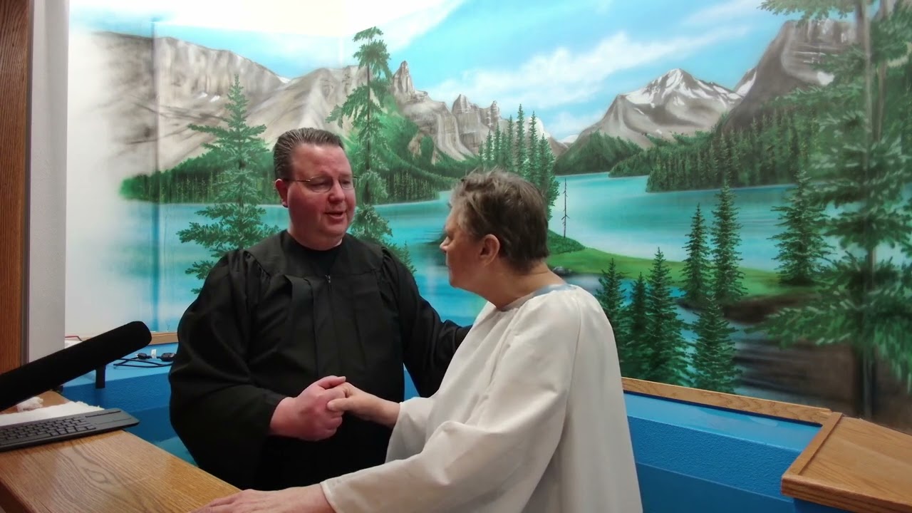 Baptism of Clare White-Bechard
