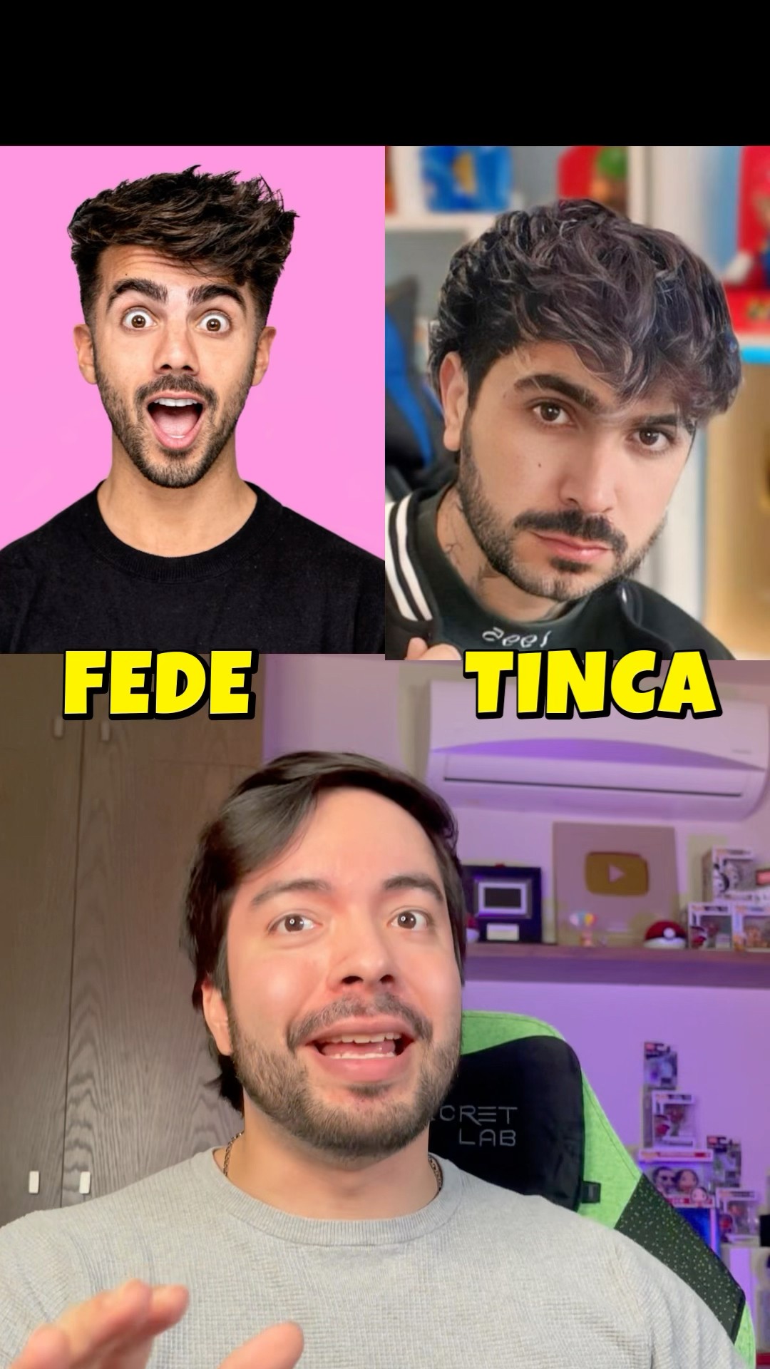 DOBLES DE YOUTUBERS!??‍♂️??‍♂️ #viralshort