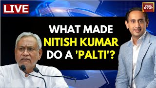 Rahul Kanwal LIVE: Will Nitish Kumar's Exit Hurt INDIA Alliance?| Nitish Kumar News LIVE| Bihar News