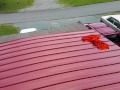 Mobile Home DIY Affordable Roof Repair part 2 of 2 "Sheet Metal"
