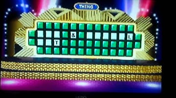 Wheel Of Fortune 2nd Edition PS1 Game 8 Part 2