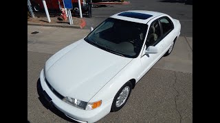 1997 Honda Accord Sedan EX-L VTEC 5 speed manual sedan video walk around.