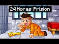 ESCAPAMOS de LA PRISIÓN 24 HORAS en MINECRAFT 😱🚫