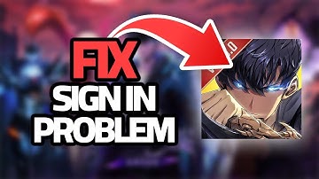 How To Fix Solo Leveling Arise Sign In Problem | Step By Step