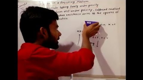 |Motion in a Resisting Medium| Lecture 01|introduction|BSC/ B.Tech Mathematics|