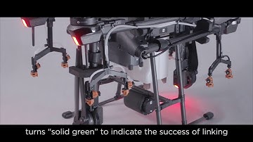 DJI Agras T16 Tutorial on Activate the Aircraft