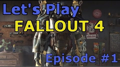 Fallout 4 - Wolfhardt Episode #1 "Character Creation and Intro"
