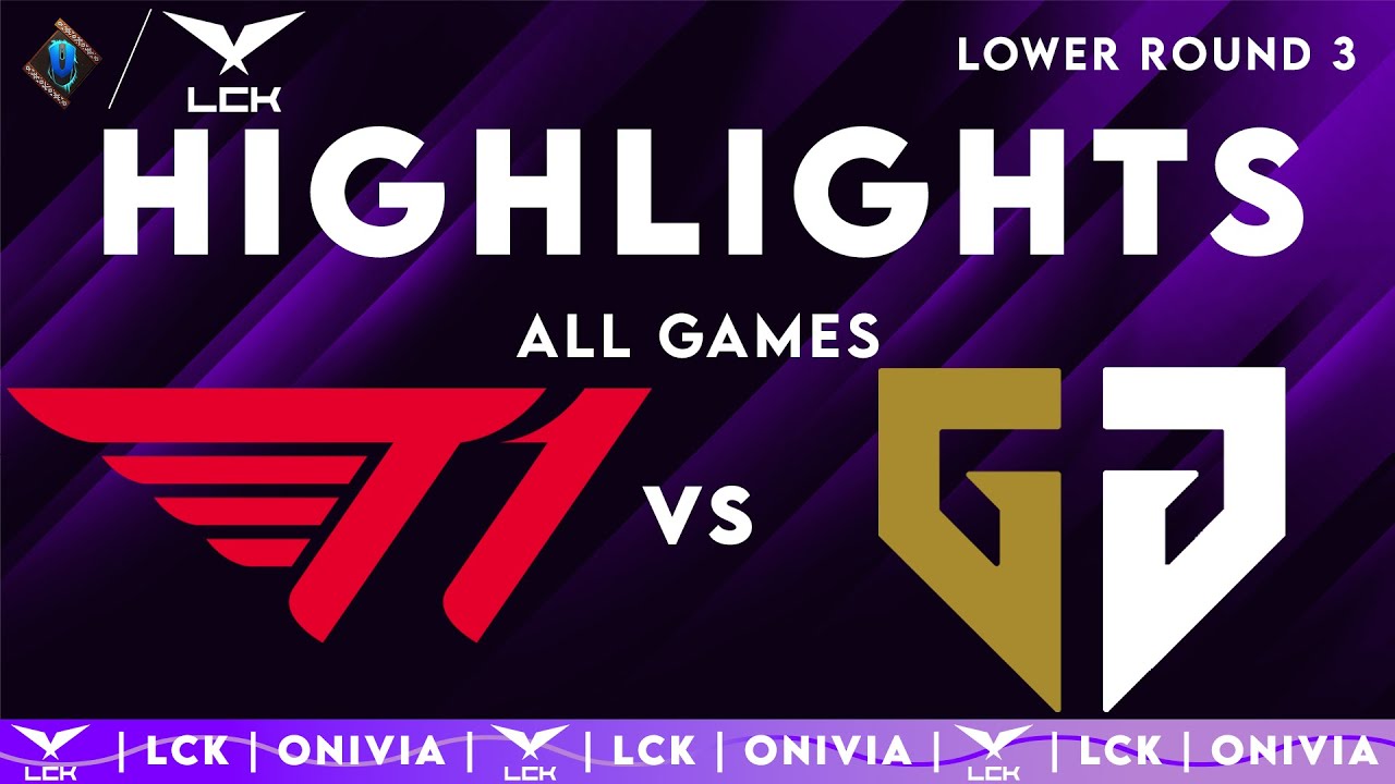 T1 vs GEN Highlights ALL GAMES | LCK 2025 Playoffs | T1 vs Gen.G by Onivia