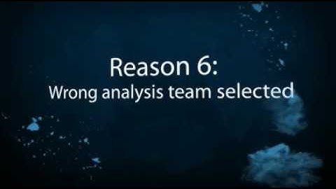 10 Reasons Why Change Programmes Fail