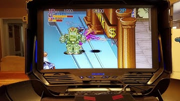 Retro bit generations gameplay on the GAEMS PORTABLE CONSOLE