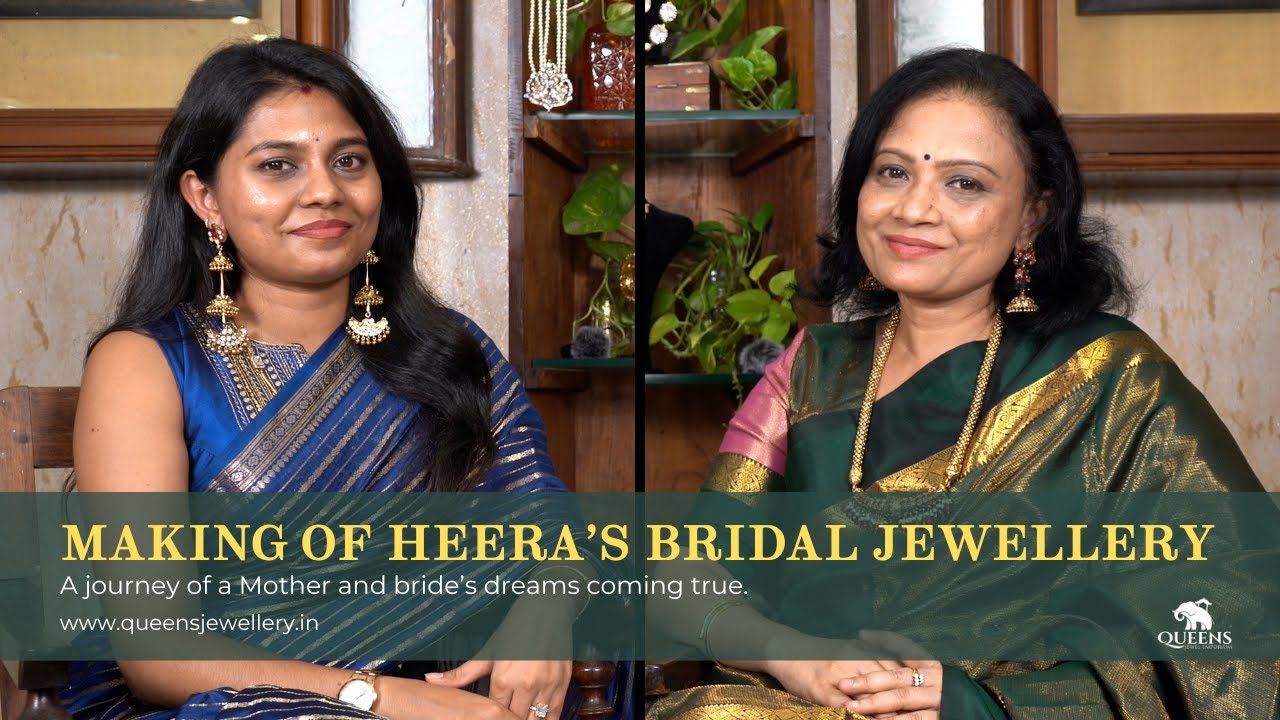 From Sketch to Stunner | Witnessing Heera's Bridal Jewelry Creation | Queens Jewel Emporium