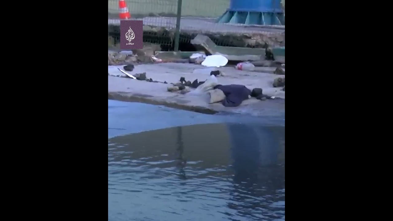 شوارع هاطاي تغرق بعد الزلزال الأخير