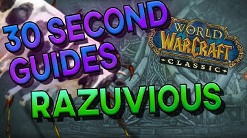 Instructor Razuvious - 30 Second Guides - Naxxramas