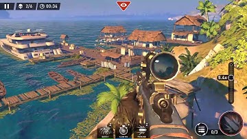 Sniper Ghost Warrior Gameplay : Chapter 1 Mexico : Sniper Mission 16 : Full Review (Android/iOS)