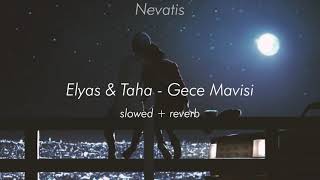 Elyas & Taha - Gece Mavisi (slowed + reverb) Resimi