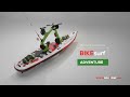 Bike surf adventure  water bike  red shark bikes